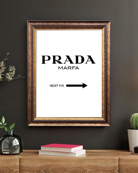 prada artwork texas|prada wall art.